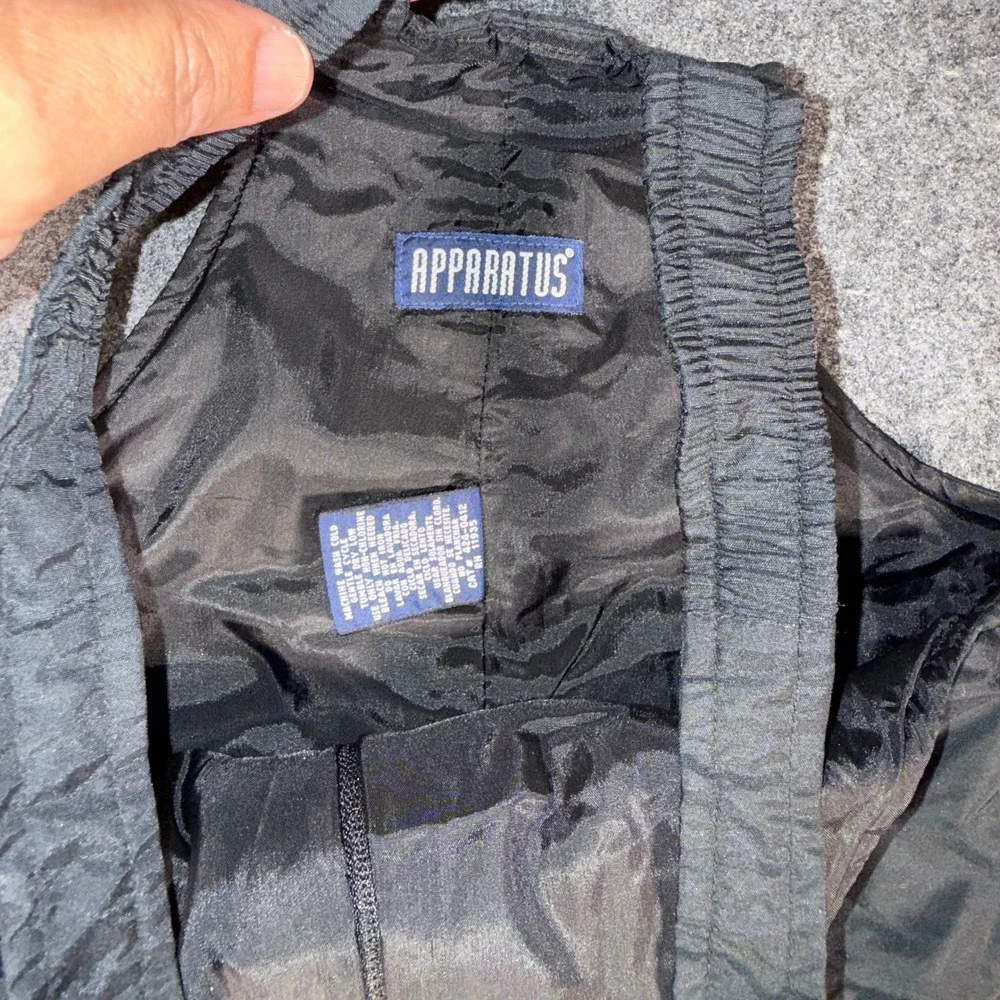 Apparatus‎ Kids Black Puffer Snow Bib Ski Pants Insulated Winter Gear Size S